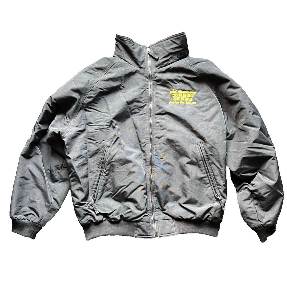 Sportsmaster Waffle House Zip Up Coat 50th Anniversary XL Zip Pockets